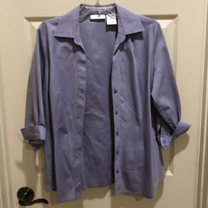 Worthington petite light blue dress shirt